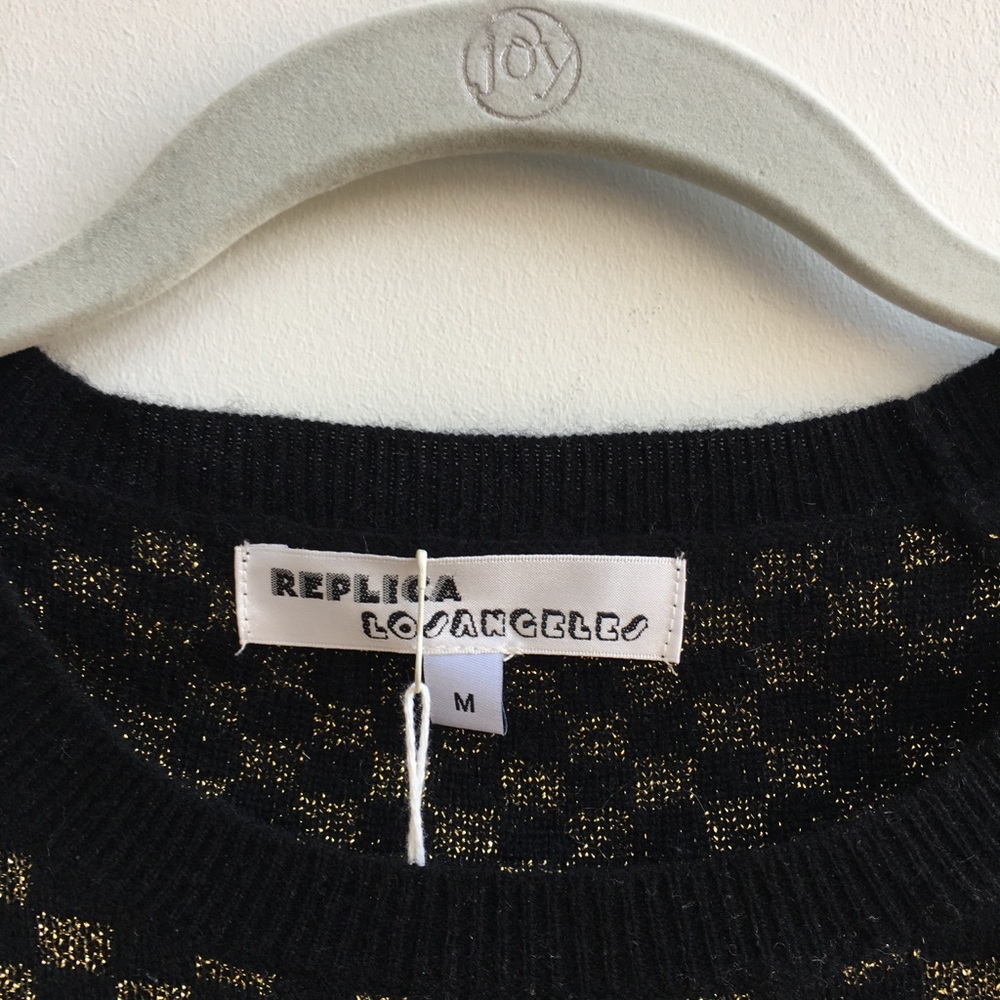 Mixed pattern sweater - Picture 3 of 4
